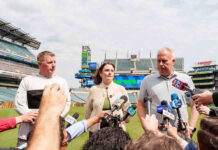 Philadelphia Stadium takes shape: City celebrates 100-day countdown with pep rally ahead of the 2026 FIFA World Cup