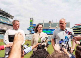 Philadelphia Stadium takes shape: City celebrates 100-day countdown with pep rally ahead of the 2026 FIFA World Cup