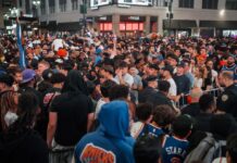 Máxima alerta en Nueva York para el partido de los Knicks por presencia de Trump Nueva York