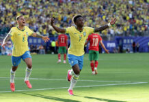 Brasil remonta y saca empate 1-1 contra Marruecos en el Mundial gracias a golazo de Vinícius