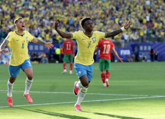 Brasil remonta y saca empate 1-1 contra Marruecos en el Mundial gracias a golazo de Vinícius