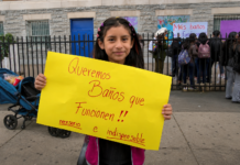 Crisis en escuelas de Filadelfia: comunidad de Southwark exige frenar recortes y reparar infraestructura