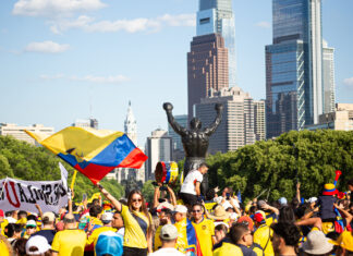 Más de 100.000 fans y casi medio millón de viajeros, marcan fuerte inicio del Mundial en Filadelfia