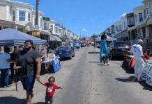 Neighborhood block party brings wellness resources and summer fun to North Fairhill street