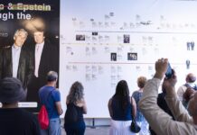 La «conexión» entre Trump y Epstein se expone a un kilómetro y medio de la Casa Blanca