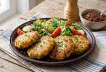 Tortitas de papa con quinoa