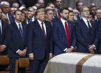 Trump, Netanyahu y Zelenski asisten al funeral del influyente senador Lindsey Graham
