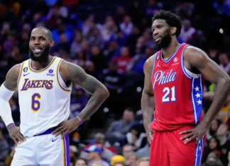 76ers celebrate James’ arrival with coronation photo fit for basketball’s King 76ers