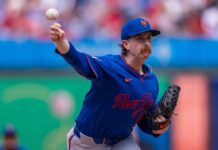 McLean poncha a 10, Lindor pega jonrón y Mets vencen 6-1 a Filis Filis