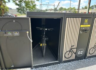 SEPTA launches secure bike parking pilot at Fox Chase station
