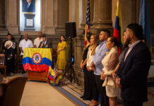 Colombianos de Filadelfia celebraron su fiesta nacional