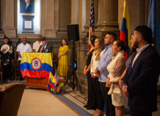 Colombianos de Filadelfia celebraron su fiesta nacional