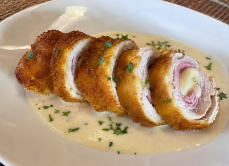 Pechugas rellenas (Cordon Bleu)