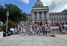 Comunidades inmigrantes exigen en Harrisburg el cierre de centros de detención y mayores protecciones