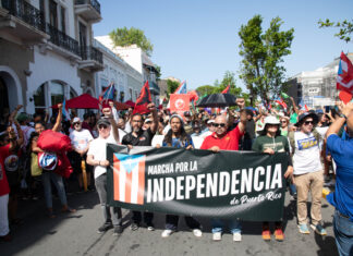 Miles de personas reclaman la independencia de Puerto Rico al son de Bad Bunny y Residente Independencia