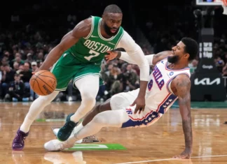 Celtics traspasan a Jaylen Brown a 76ers por Paul George y selecciones de draft