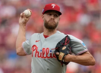 Schwarber pega jonrón, Wheeler poncha a 14 en triunfo de Filis 4-1 sobre Rojos