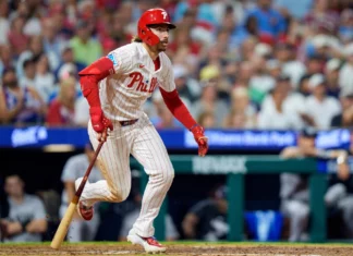 Bryson Stott homers and drives in 5 as Phillies rout Yankees 11-4 to avoid series sweep