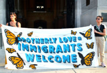Hundreds gather at Philadelphia City Hall to demand an end to ICE violence