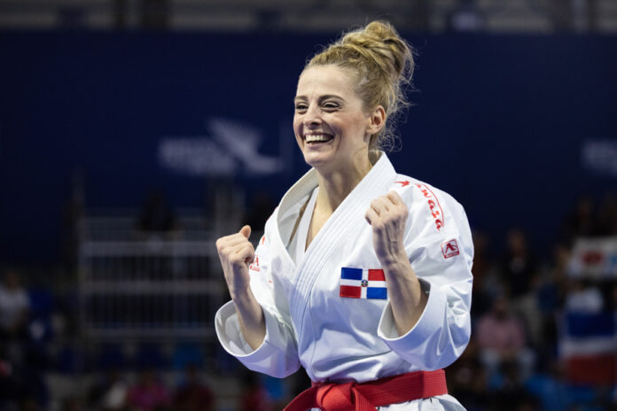 Dimitrova se alza con su sexto oro consecutivo en karate ante sus compatriotas Santo Domingo