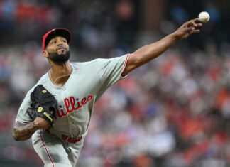 Sánchez poncha a 11 y, pese a boletos, Filis vencen 5-0 a Orioles para cortar mala racha