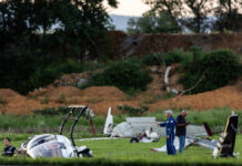 Piloto muere en violenta colisión de una avioneta contra un helicóptero policial de Pensilvania piloto