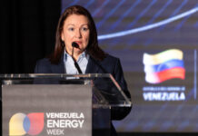Ministra del petróleo venezolana ofrece en EE. UU. un «abanico» de inversiones en crudo y gas