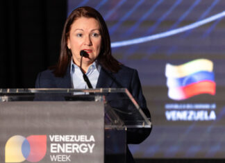 Ministra del petróleo venezolana ofrece en EE. UU. un «abanico» de inversiones en crudo y gas