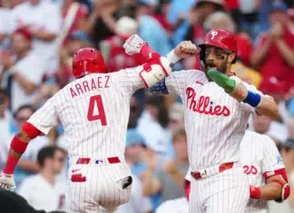 Los Filis completan una barrida con un 4-1 sobre los Marlins y su sexta victoria al hilo