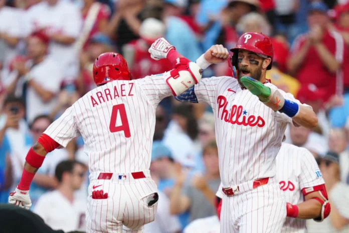 Los Filis completan una barrida con un 4-1 sobre los Marlins y su sexta victoria al hilo