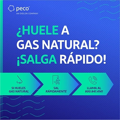 Banner PECO Gas Safety 2026 Septiembre
