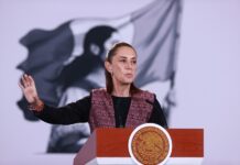 Sheinbaum dice que México «no es colonia de ningún país» frente a mapa publicado por Trump Sheinbaum