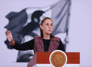 Sheinbaum dice que México «no es colonia de ningún país» frente a mapa publicado por Trump Sheinbaum