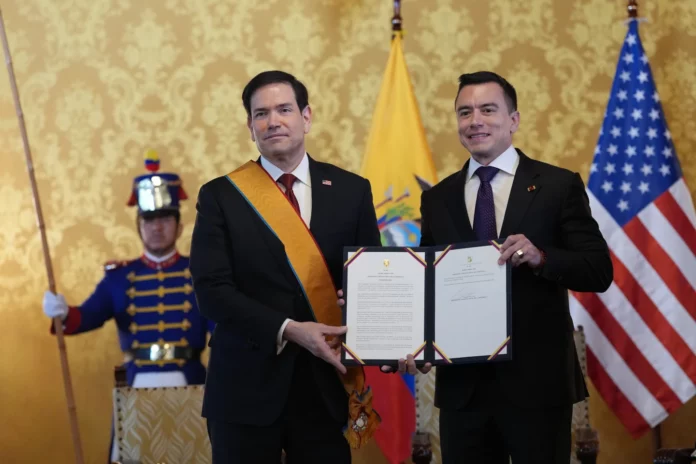 Rubio dice que EEUU trabaja con sus aliados en el combate a las drogas en Latinoamérica