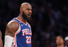 LeBron James debuta con los 76ers y los Eagles enfrentan la baja de Jalen Hurts por un problema de salud