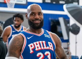 LeBron James se pierde el debut de pretemporada de 76ers ante Knicks; Embiid y Maxey también fuera
