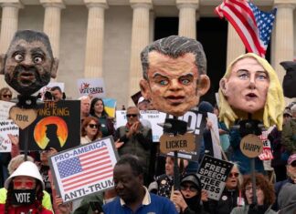 Protestas de No Kings contra Trump impulsan el voto anticipado en todo el país